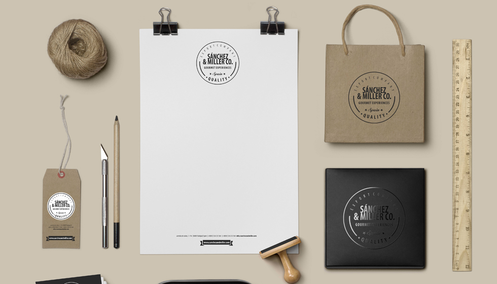 diseño logotipo sanchez miller
